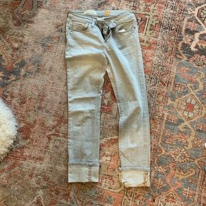 Pilcro cropped jeans